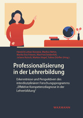 Cover von "Professionalisierung in der Lehrerbildung"