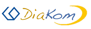 Logo Diakom mit externem Link zur Homepage von DiaKom