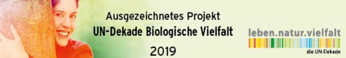 Dekade der Biodiversität dritte Auszeichnung für den Ökogarten 2019