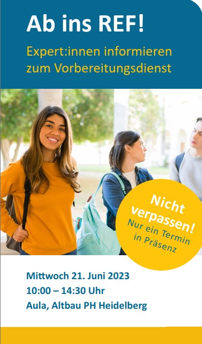 Titelbild Flyer Ab ins REF!