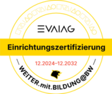 Evalag Marke Einrichtungszertifikat 