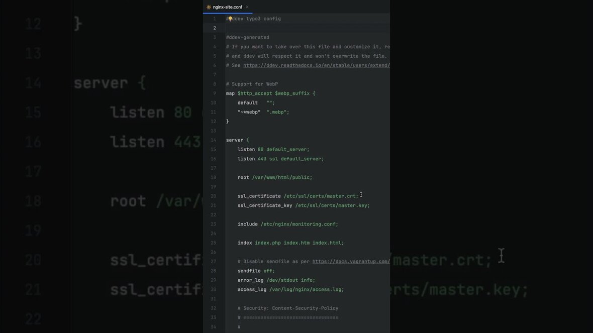How to customize your backend entry point with TYPO3!