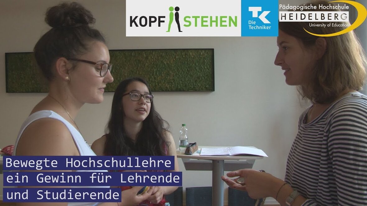 Trailer: Bewegte Hochschullehre - ein Gewinn für Lehrende und Studierende